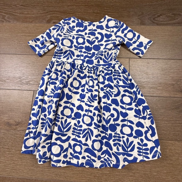 Hanna Andersson SET OF 2 Girls Faux Wrap Dress Short Sleeve Back to School 130/8 - Picture 16 of 16